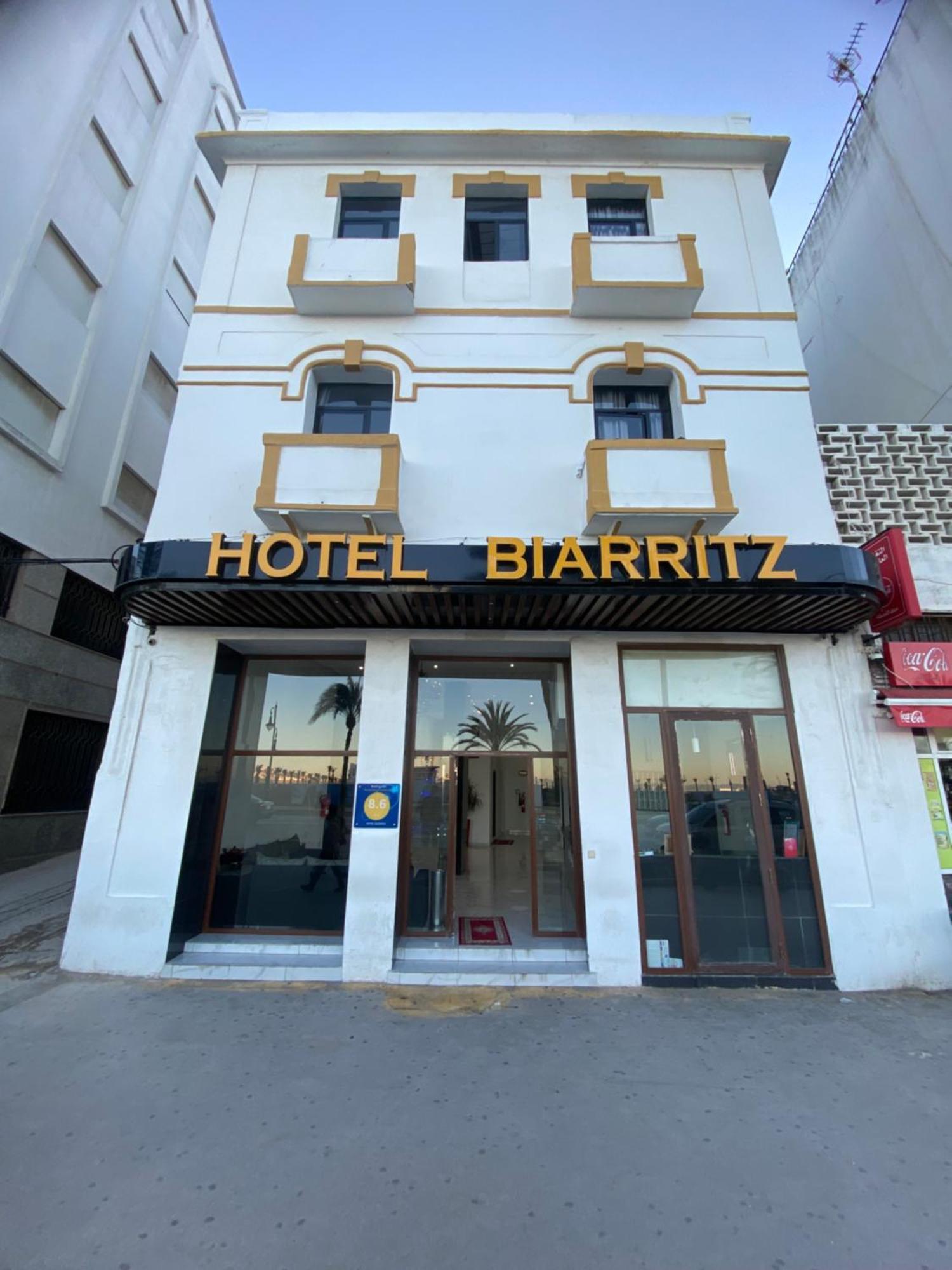 Hotel Biarritz Tanger Buitenkant foto